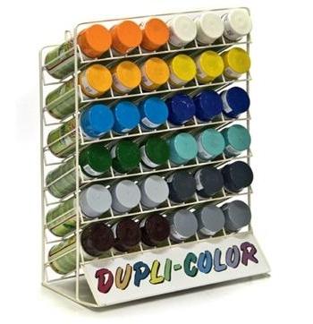 Stand de prezentare cu 36 de spray-uri de vopsea auto DUPLI-COLOR 315026