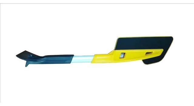 Racletă pentru gheață și mătură pentru zăpadă, BOTTARI 32322BT, 63 cm, negru/galben