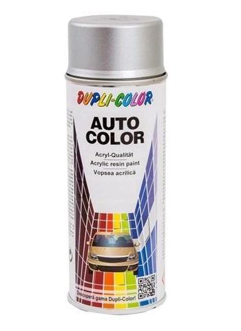 Spray vopsea auto DUPLI-COLOR 350454, gri platină, retuș auto, metalizat, 350 ml