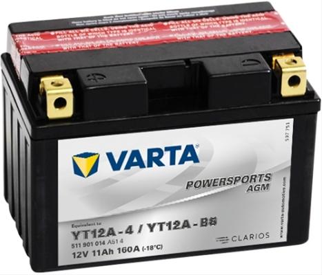Baterie Moto VARTA Powersport AGM 511901016I314