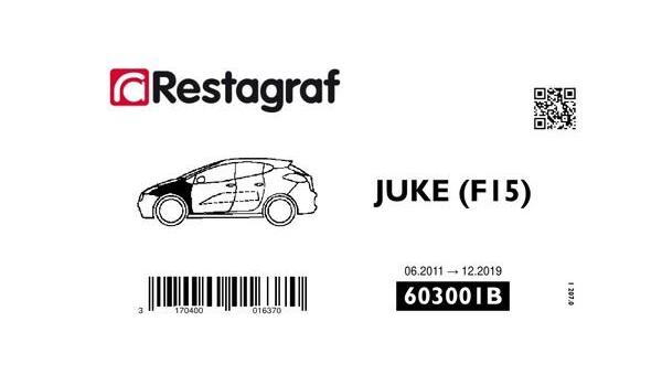 Set clipuri de susținere caroserie RESTAGRAF 603001B
