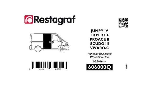Set clipuri de susținere caroserie RESTAGRAF 606000Q