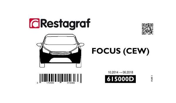 Set clipuri de susținere caroserie RESTAGRAF 615000D