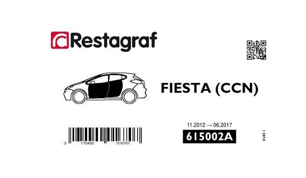 Set clipuri de susținere caroserie RESTAGRAF 615002A