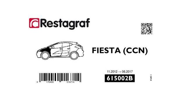 Set clipuri de susținere caroserie RESTAGRAF 615002B
