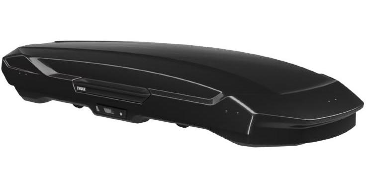 Cutie portbagaj auto THULE Motion XL Low 639400, 400L, deschidere dublă, max. 75 kg, 216x89x35 cm, negru lucios