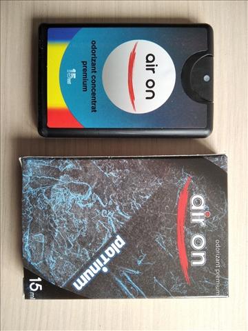 Odorizant auto premium AIR ON, concentrat, cu pulverizator, 15 ml, parfum Platinum (cod 6426870000508AO)
