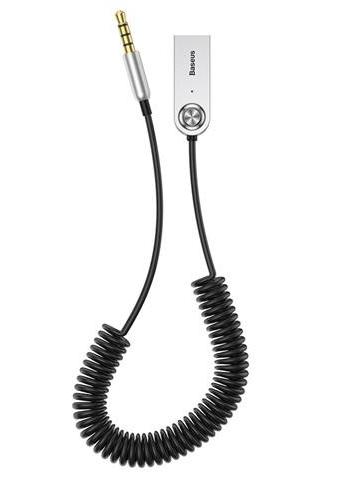 Adaptor audio Bluetooth BASEUS, jack 3.5 mm, alimentare USB, culoare neagră