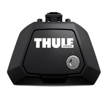 Set 4 picioare de fixare pentru bare transversale Thule EVO 710410, compatibile cu bare longitudinale