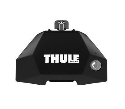 Set de 4 Picioare de Prindere Thule EVO TH710700 pentru Bare Transversale, Compatibile cu Vehicule cu Puncte Fixe Integrate, Profil T