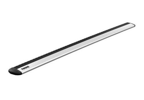Set 2 bare transversale din aluminiu THULE WingBar EVO 150, profil aerodinamic, argintiu, 150 cm lungime
