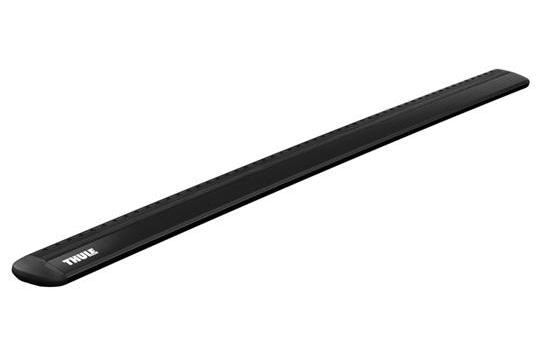 Set 2 bare transversale din aluminiu THULE WingBar EVO 150 cm, profil aerodinamic, culoare negru