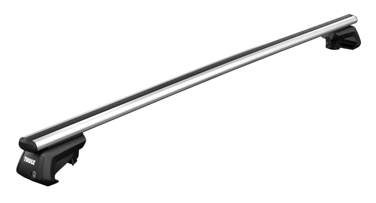 Set 2 bare transversale din aluminiu THULE SmartRack XT 730404, argintii, lungime 135 cm, capacitate maximă de încărcare 100 kg