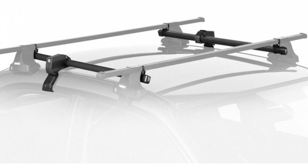 Adaptor de montare pentru bare transversale THULE 774000, destinat automobilelor cu plafon scurt, compatibil cu barele Thule Square