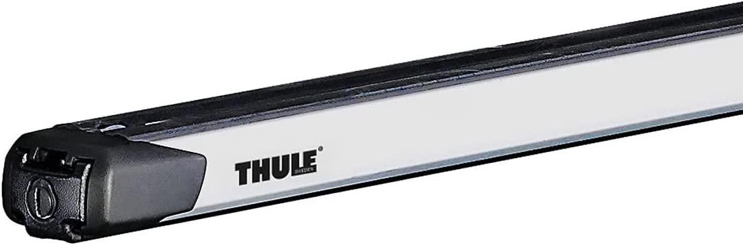 Set 2 bare transversale THULE SlideBar 892, lungime 144 cm, argintii, capacitate maximă 90 kg