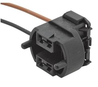 Conector HELLA 8KB 193 607-001 pentru lămpi H7, halogen, cabluri maro/negru