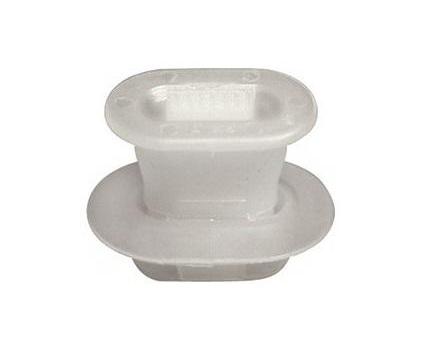Set 6 cleme auto RESTAGRAF A9438, 4.8 mm, plastic, alb, pentru fixarea panourilor de uși