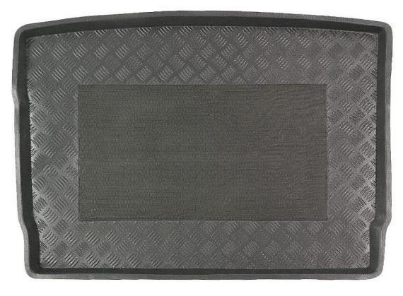 Protecție portbagaj POLCAR 9513WB-3, polietilenă, neagră, cu margine înălțată, compatibilă cu Volkswagen Golf V/VI Hatchback, dotată cu pânză antiderapantă.