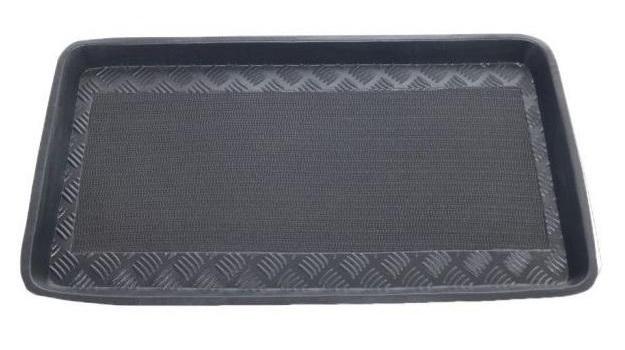 Tavă portbagaj auto POLCAR 9552WB-7, polietilenă, neagră, cu margine înălțată, compatibilă cu Volkswagen Sharan 05.10-prezent, cu material anti-alunecare.