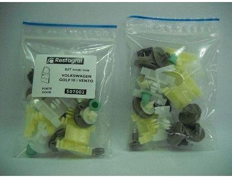 Set clipsuri auto RESTAGRAF A507002 pentru montaj ușă, compatibile cu Volkswagen Golf III și Vento