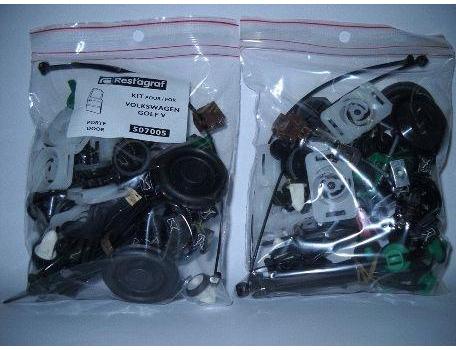 Set clipsuri auto RESTAGRAF A507007, pentru montaj ușă, compatibil Volkswagen Passat, 2005-