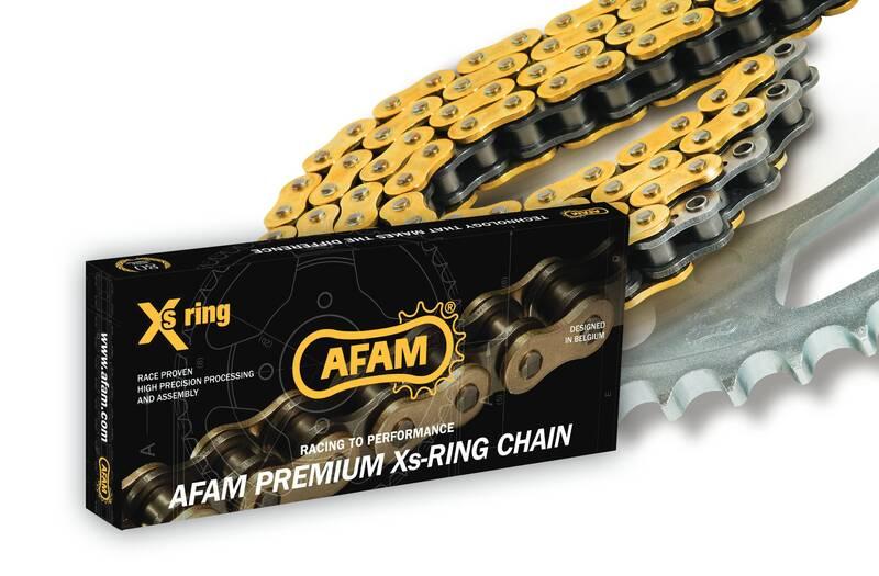 Lanț de transmisie AFAM X-Ring 520 A520XSRG - 112L (moto)