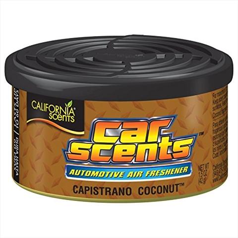 Odorizant auto tip conservă, California Scents Capistrano Coconut, 42g, aromă de cocos CCS-1216CTMC