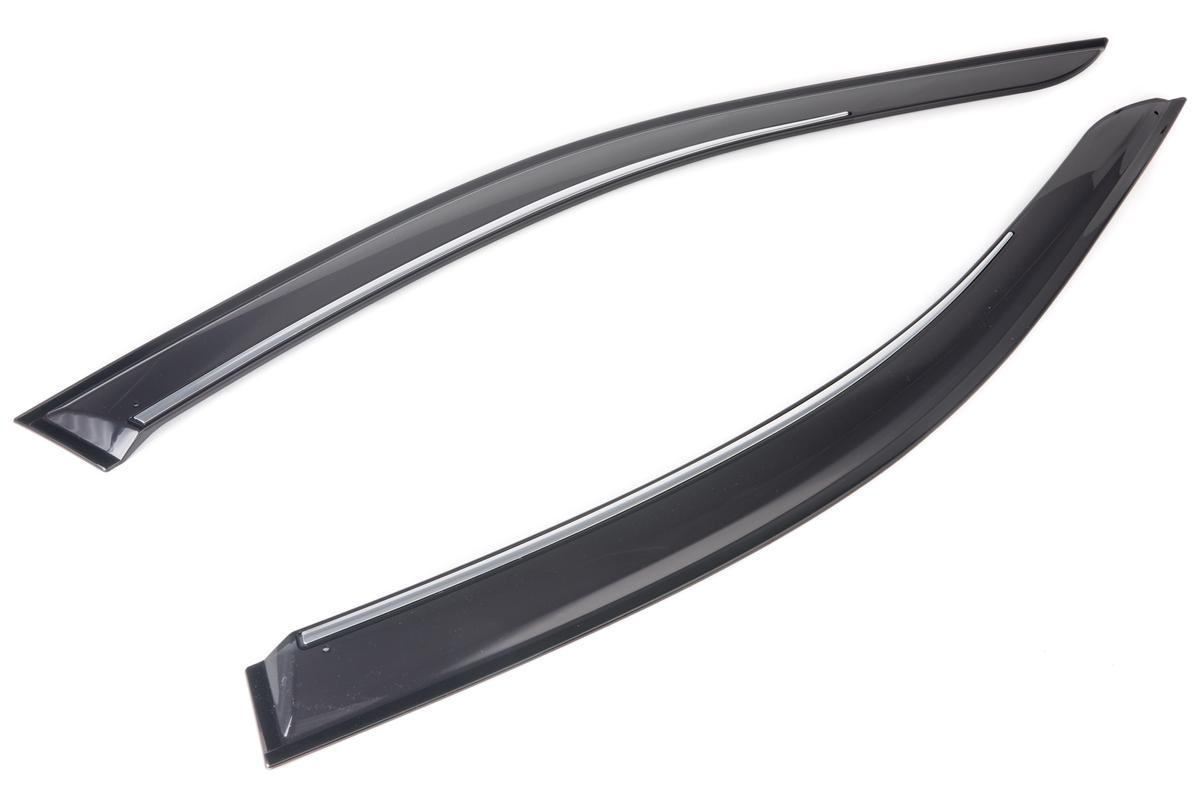 Set 2 paravanturi auto fumurii CLIMAIR CLI0033580, montare față, compatibil Volkswagen Golf VI Hatchback, 5 uși