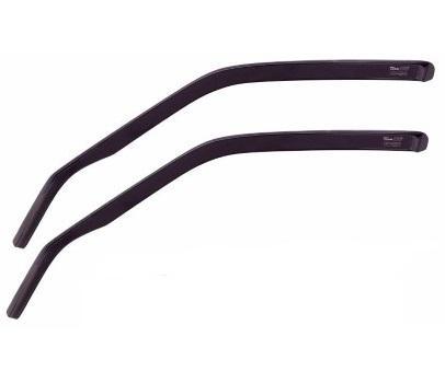 Set 2 deflectoare aer, paravanturi auto față, CLIMAIR CLI0033864, din sticlă acrilică fumurie, pentru Peugeot 308 II și 308 SW II, 2013-