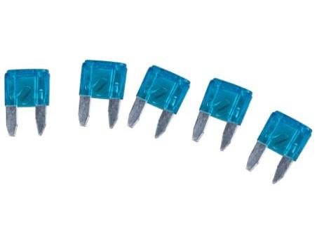 Set 100 siguranțe auto mini MVM ECF014, 15A