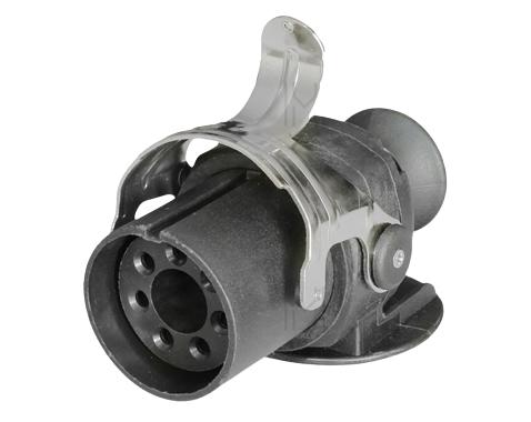 Cuplaj/stecher auto 7 pini MVM EPS020, EBS, 24 V, negru