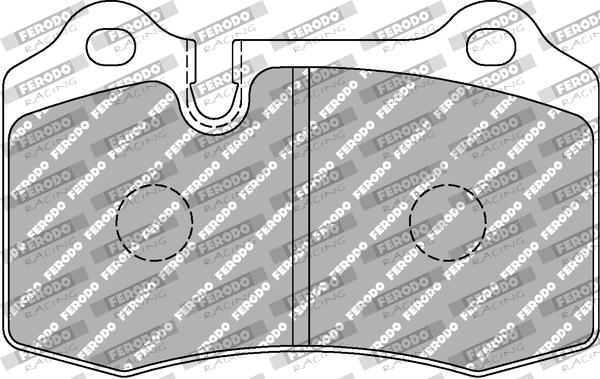 Plăcuțe de frână FERODO RACING FCP1348H