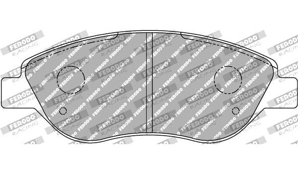 Plăcuțe de frână FERODO RACING FCP1468R
