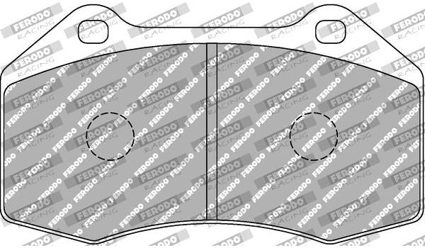 Plăcuțe de frână FERODO RACING FCP1667H