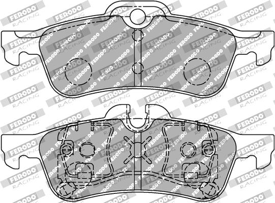 Plăcuțe de frână FERODO RACING FCP1676H