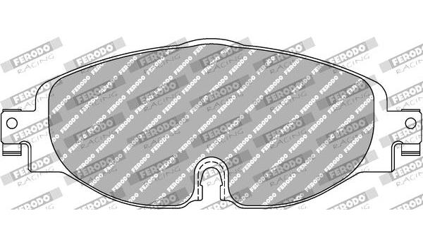 Plăcuțe de frână FERODO RACING FCP4433H