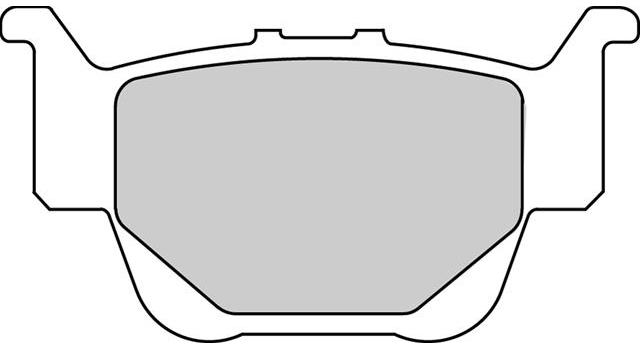 Set Plăcuțe Frână Sinterizate Off Road Moto FDB2182SG - Ferodo Racing, Honda TRX