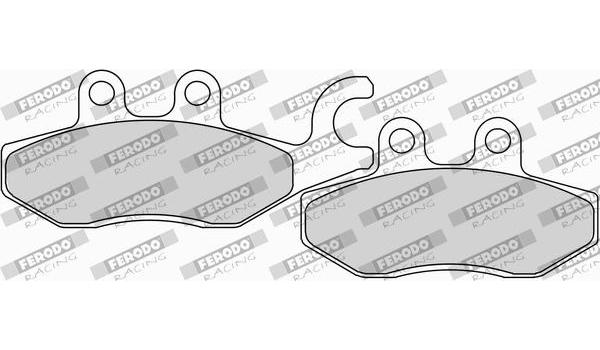 Plăcuțe de frână FERODO RACING FDB2186AG