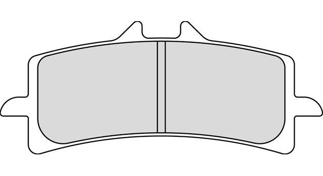 Set Plăcuțe Frână Sinterizate Moto FDB2260ST - Ferodo Racing, Compatibil cu Aprilia, Ducati, Kawasaki, KTM, Yamaha, BMW, Suzuki, Triumph
