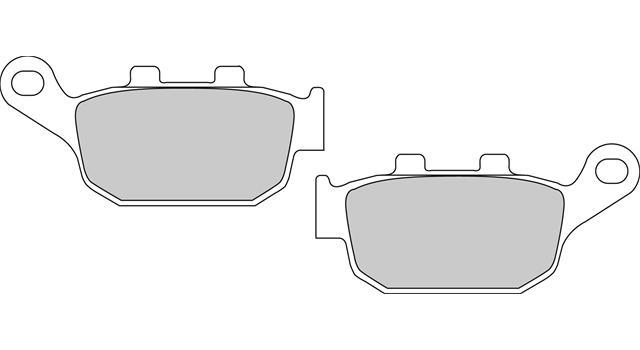 Set Plăcuțe Frână Eco-Friction Moto FDB531EF - Ferodo Racing pentru Buell, Yamaha, Honda, Peugeot, Triumph