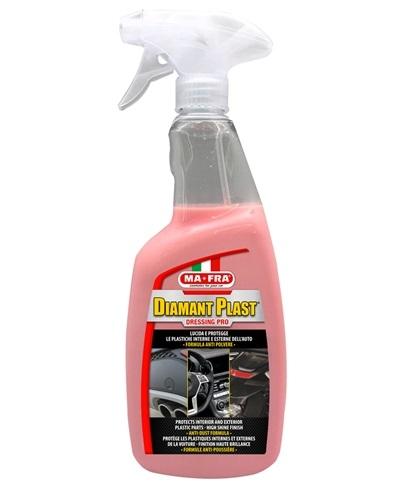 Soluție pentru îngrijirea plasticului cu silicon, MA-FRA Diamant Plast Four H1155, 750 ml