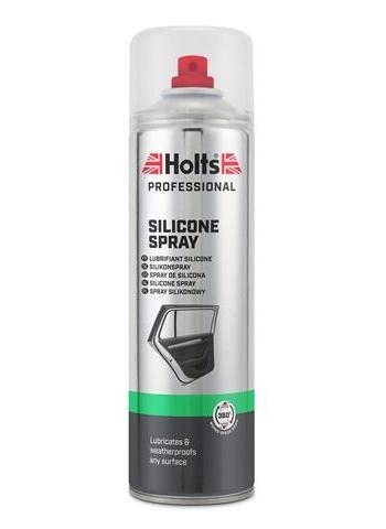 Spray cu Silicon pentru Plastic și Cauciuc, Garnituri HOLTS Silicone Spray HMTN0301A, 500 ml, Pulverizare 360 de Grade