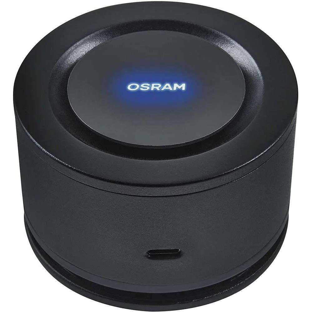 Purificator de aer auto OSRAM AIRZING MINI LEDAS101, debit de aer 6.5 m³, alimentare USB, filtru cu Nano Coating TiO2