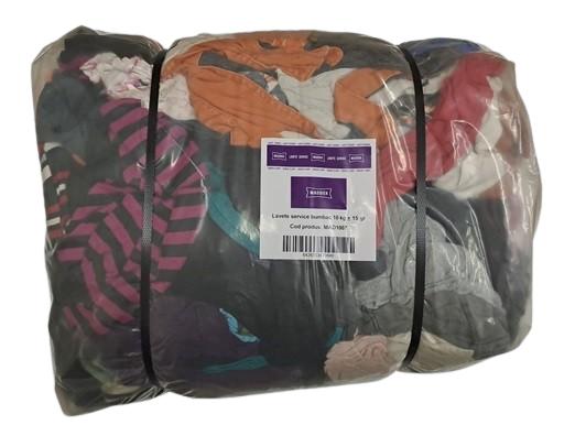 Lavete pentru service din bumbac MADDOX MAD1007, sac de 10 kg, culori asortate