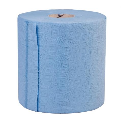 Set 6 Role Hârtie Profesională Albastră 2 Straturi MAD1008S Maddox 100% Celuloză