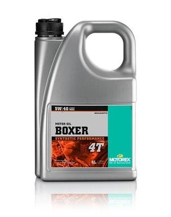Ulei motor sintetic MOTOREX Boxer 4T 5W40, 4 litri
