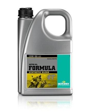Ulei motor sintetic MOTOREX Formula 4T 15W50, 4 litri, cod MTR 306183