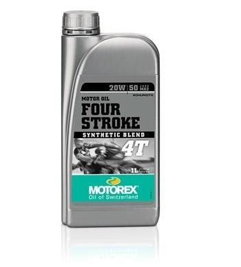 Ulei motor sintetic MOTOREX Four Stroke 4T 20W50, 1 litru