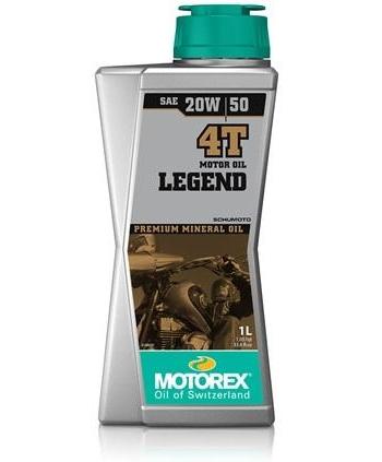 Ulei motor mineral MOTOREX Legend 4T, 20W50, 1 litru (cod MTR 308247)