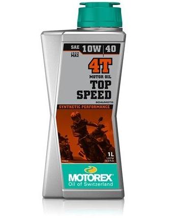 Ulei motor sintetic MOTOREX Top Speed 4T 10W40, 1 litru